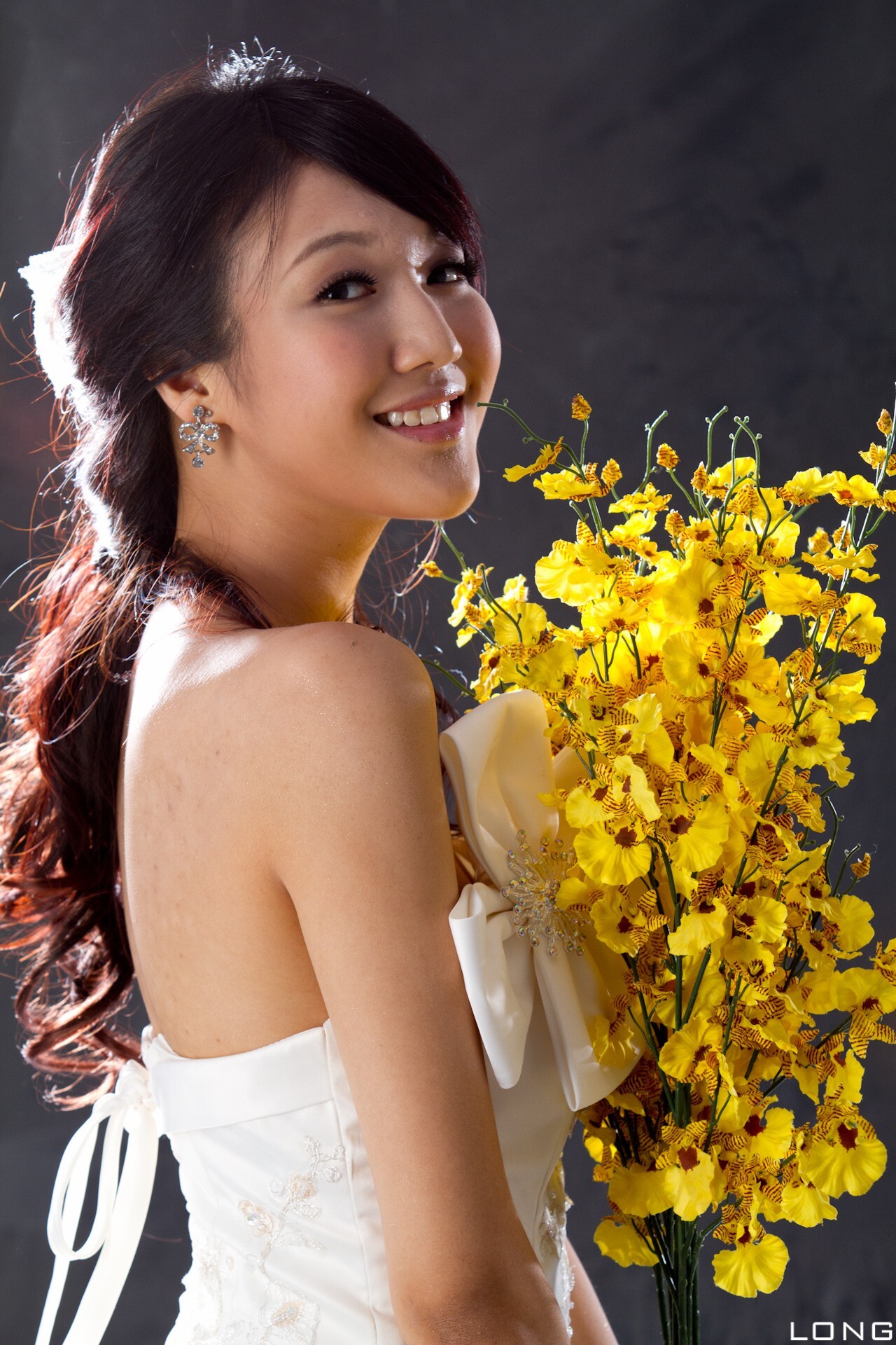 棚拍]Jill 瑋廷 婚紗之白 Beauty性感美女写真套图